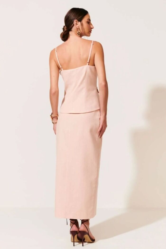 Imagem de Saia Samara Laranja Peach Le Blog