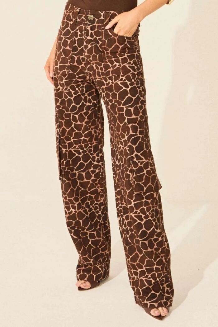 Imagem de Calça Leona Estampa Girafa Le Blog
