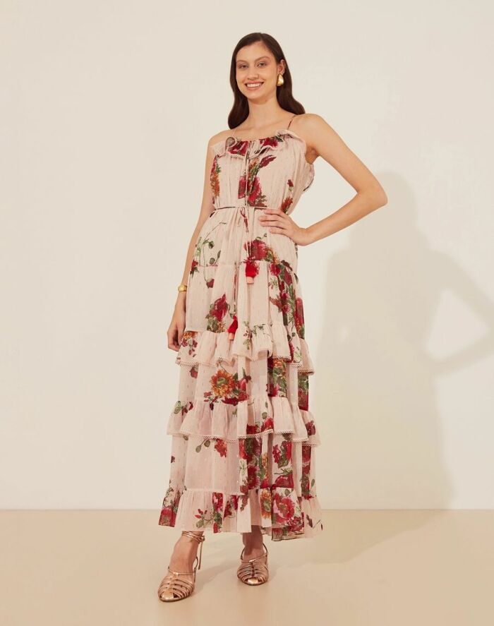 Imagem de Vestido Longo Flora Amissima
