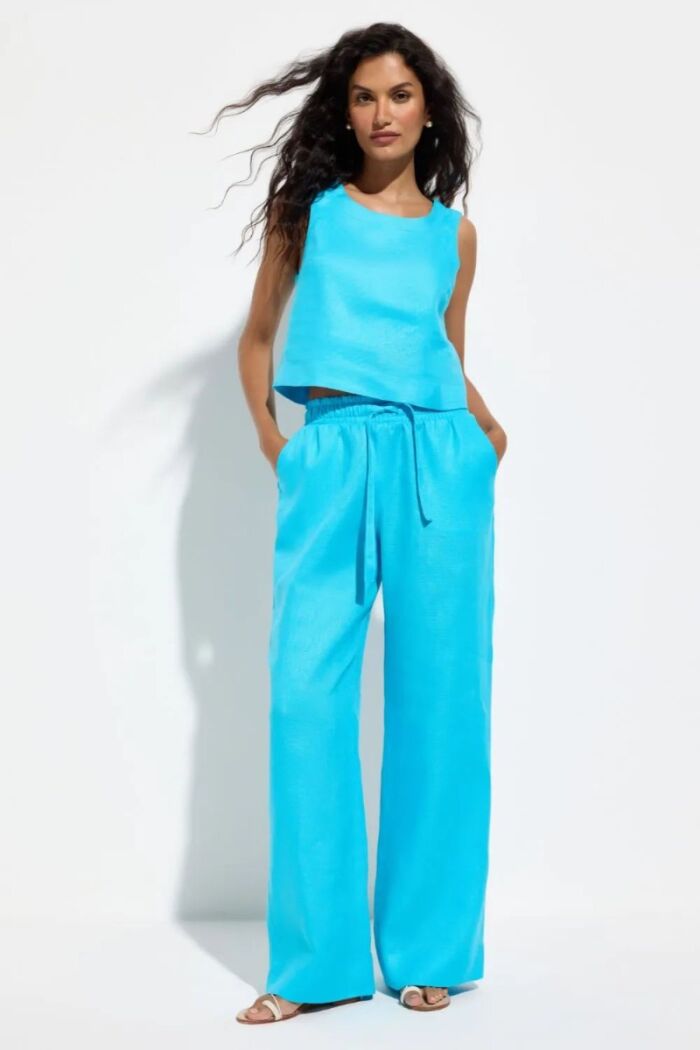 Imagem de Blusa Ashley Azul Celeste Le Blog