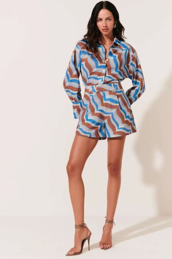 Imagem de Shorts Matilde Estampa Gráfica Le Blog