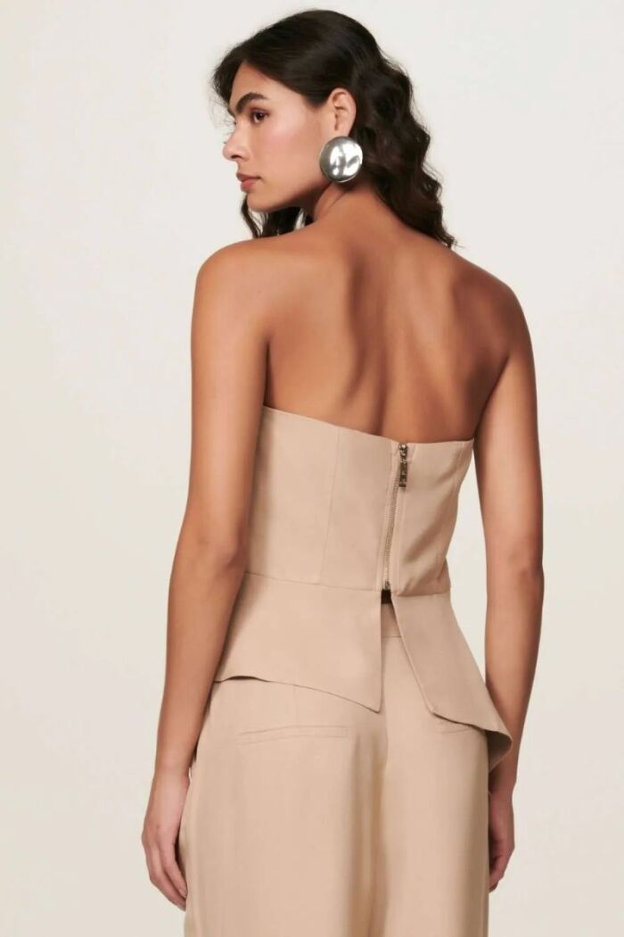 Imagem de Corselet Isabela Bege Areia Le Blog