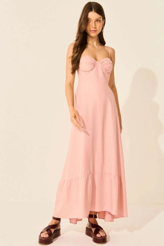 Imagem de Vestido Iris Rosa Florid Le Blog