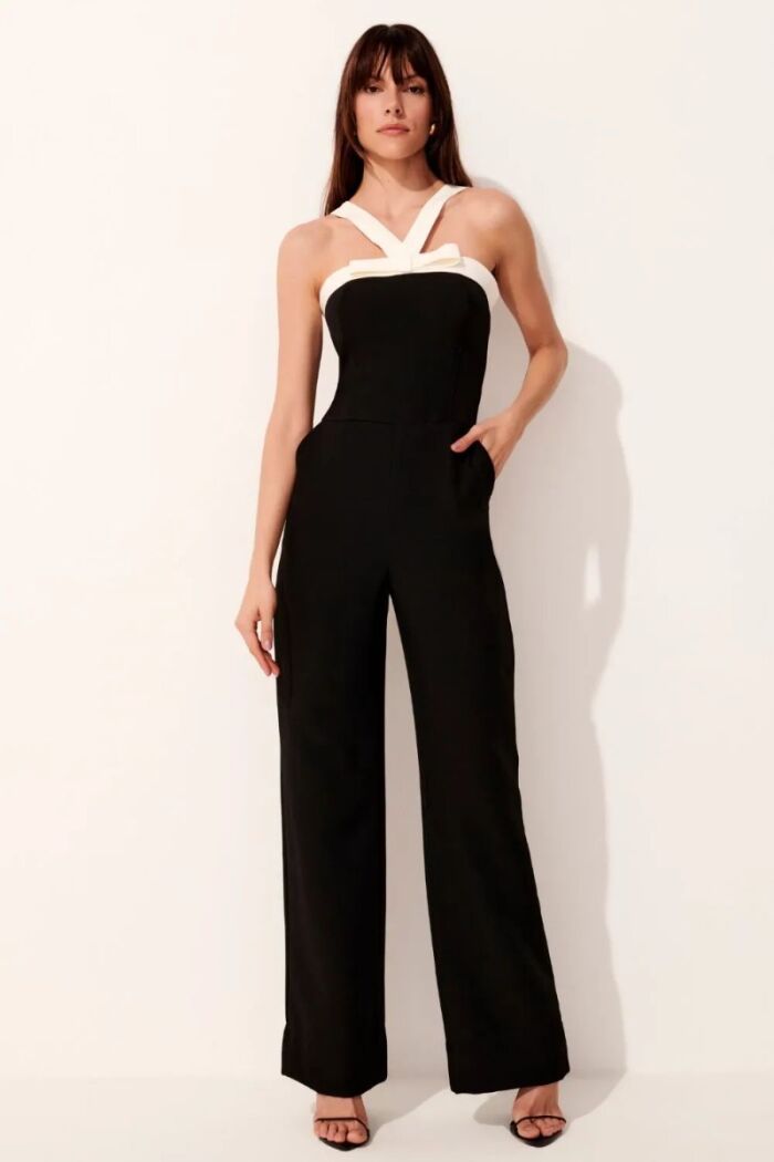 Imagem de Macacão Babi Preto e Branco Le Blog