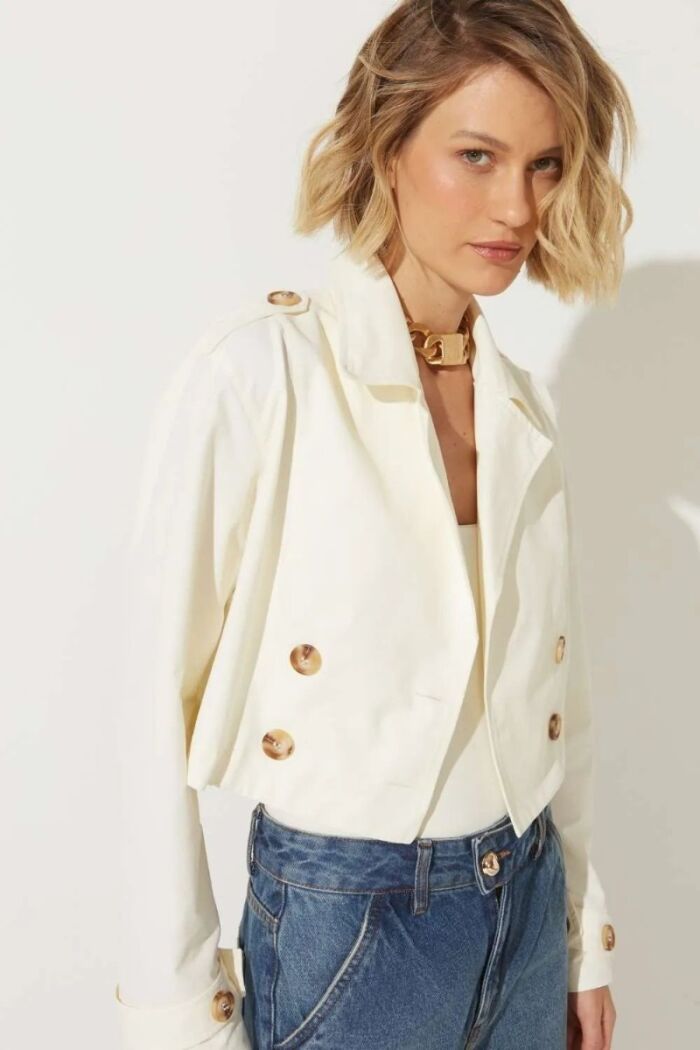 Imagem de Casaco Betina Off White Le Blog
