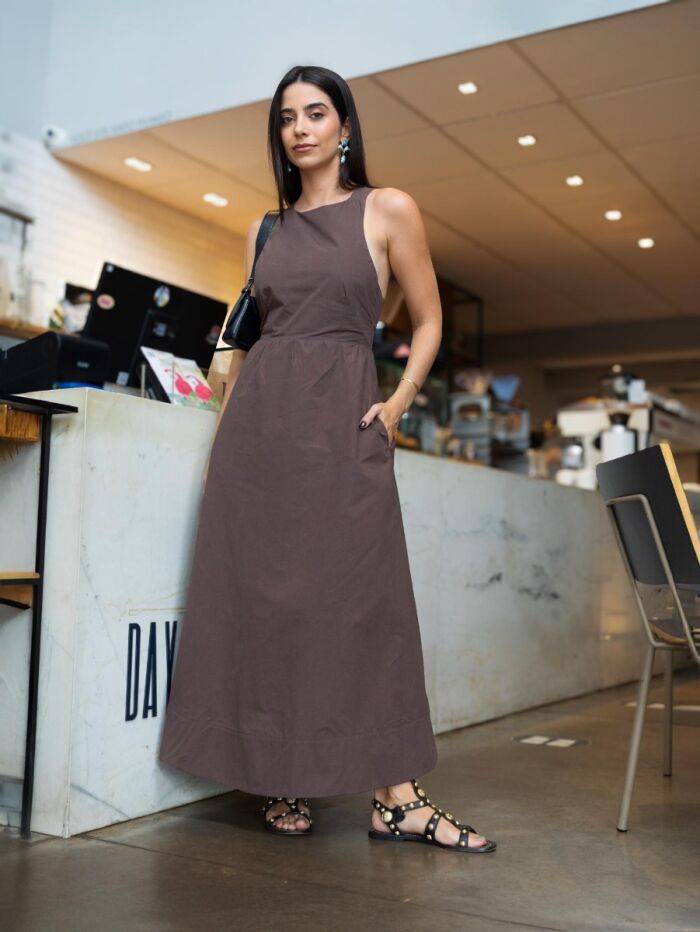Imagem de Vestido Mocha Olívia