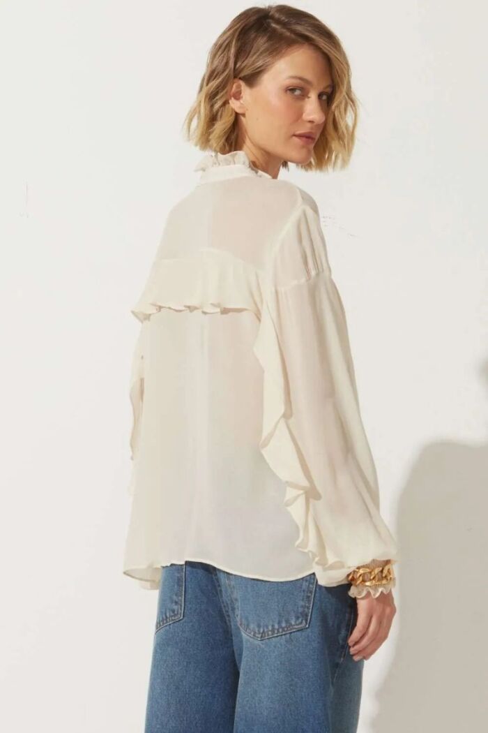 Imagem de Blusa Emma Bege Classic Le Blog