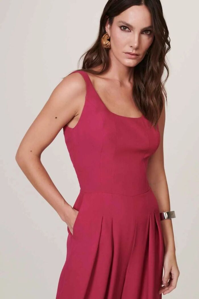 Imagem de Macacão Emilly Vermelho Cherry