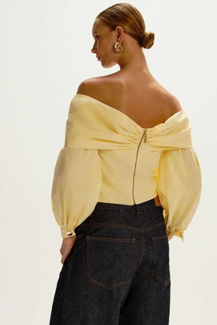 Imagem de Blusa Domitila Amarelo Grace Le Blog