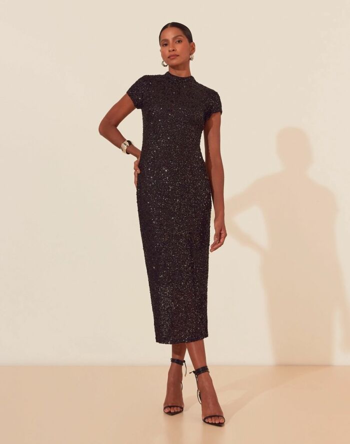 Imagem de Vestido Mídi Sara Preto Amissima