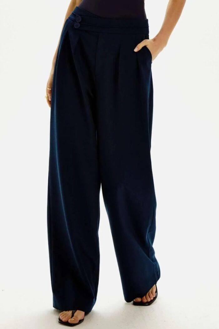 Imagem de Calça Vivian Azul Marinho Le Blog