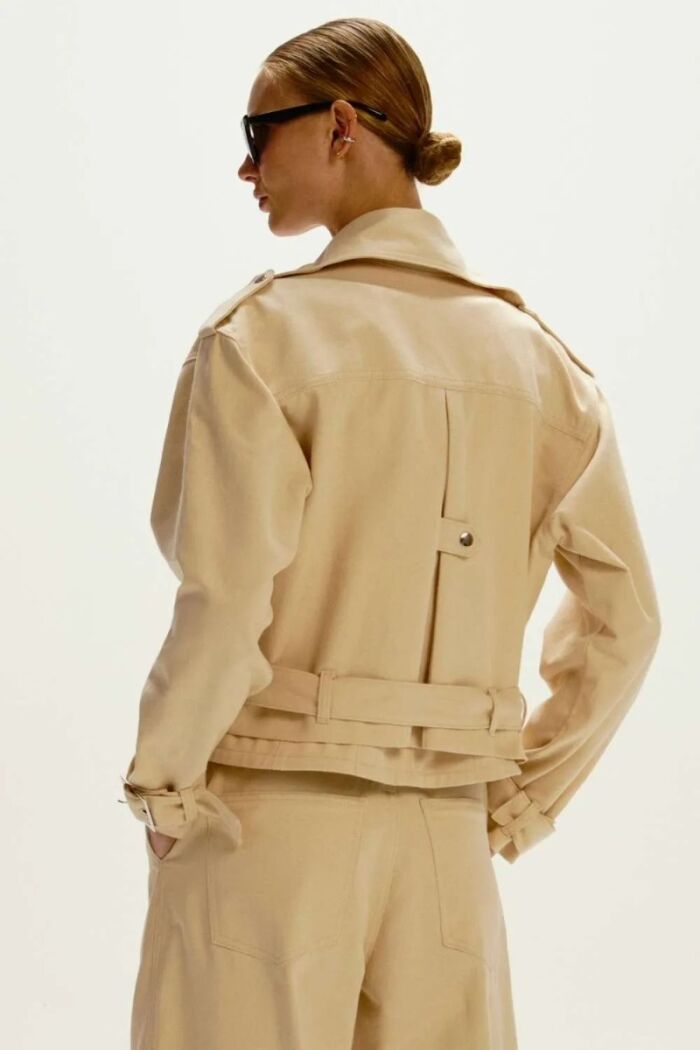 Imagem de Jaqueta Sarja Lara Pérola Le Blog