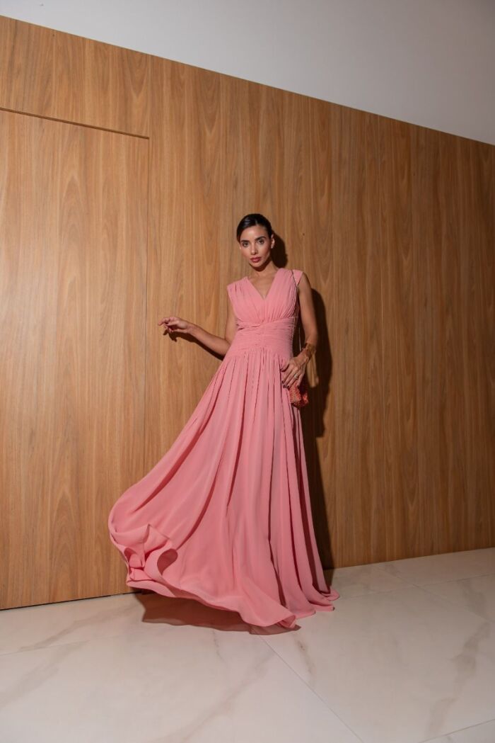 Imagem de Vestido Dalila Rosa D´teliê