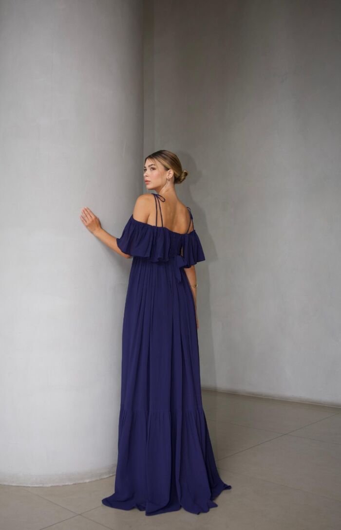 Imagem de Vestido Pethla Azul Marinho D´teliê