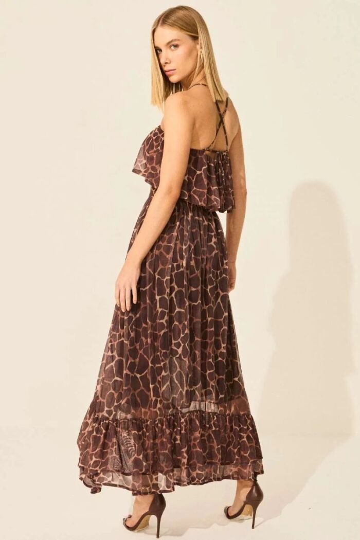 Imagem de Vestido Leona Estampa Girafa Le Blog
