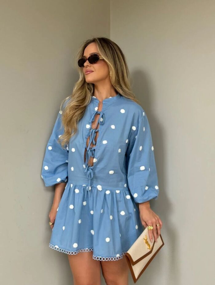 Imagem de Vestido Pâmela Azul Cloude