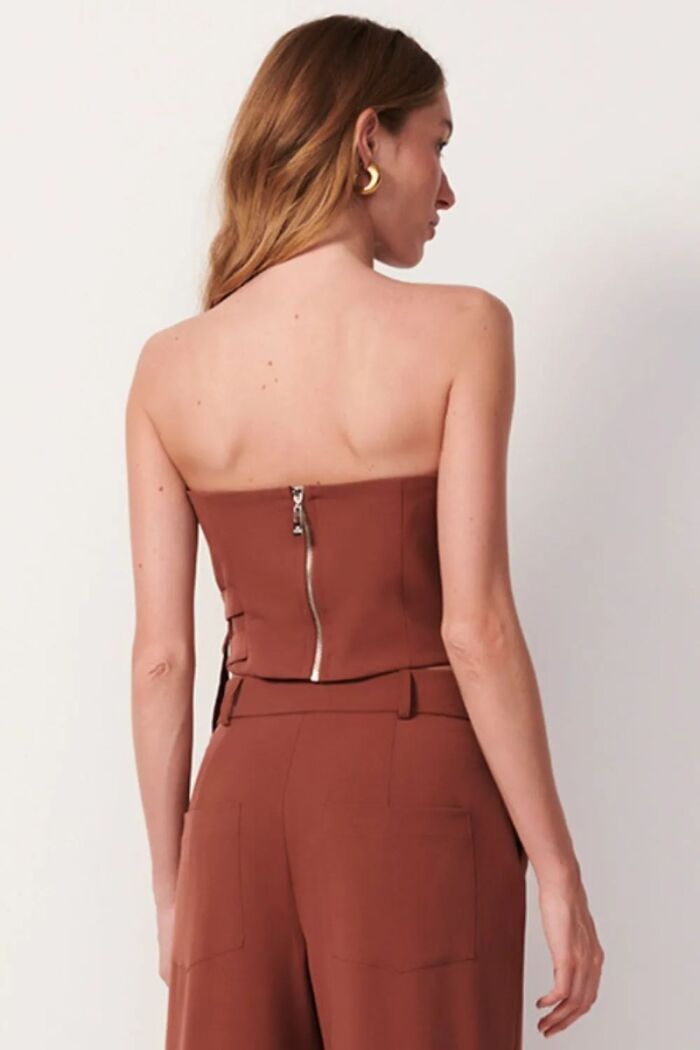 Imagem de Corselet Maju Marrom Nutschell Le Blog