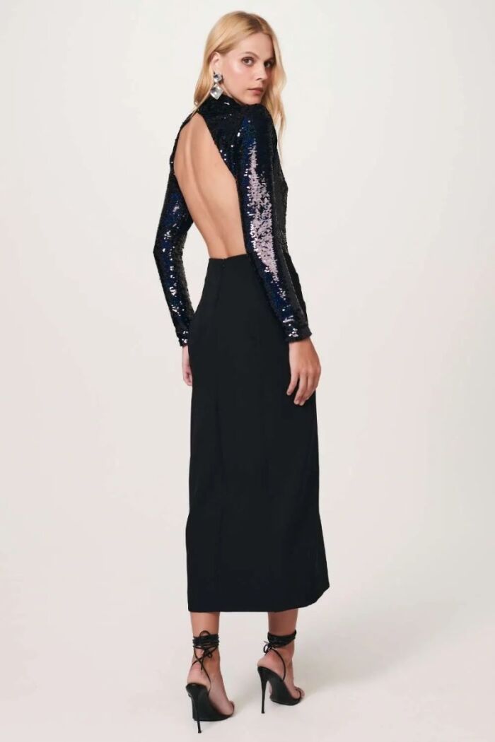 Imagem de Saia Antonella Preta Le Blog