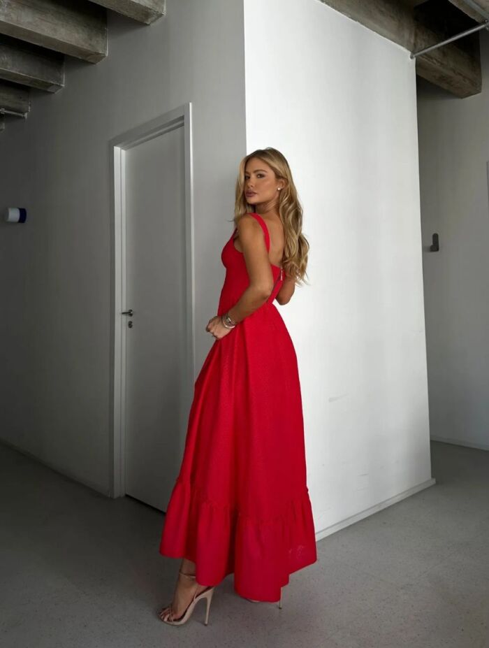 Imagem de Vestido Nicole Vermelho Cloude