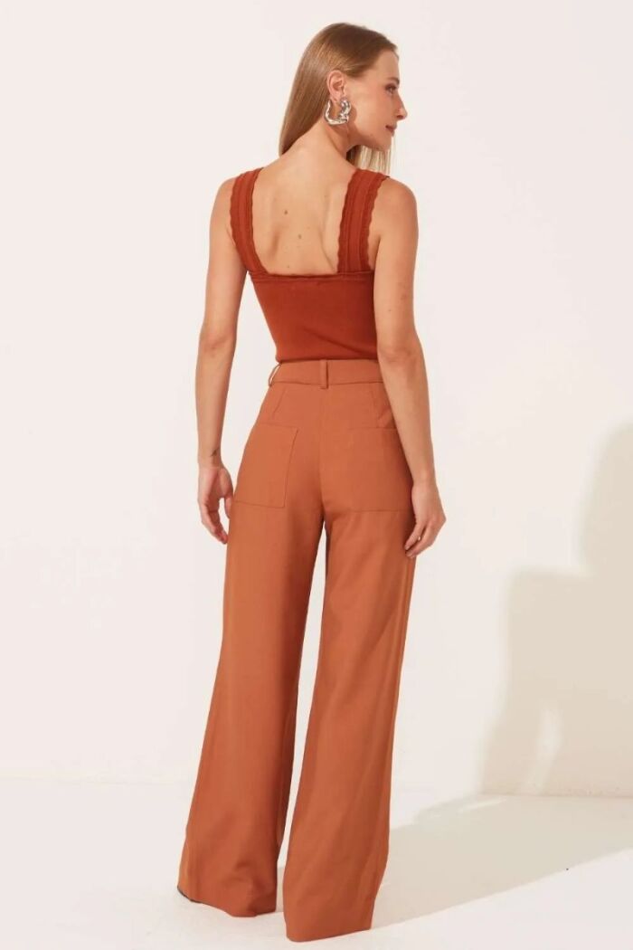 Imagem de Calça Ângela Marrom Casca Le Blog