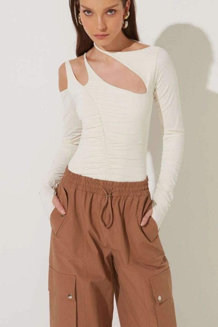 Imagem de Calça Priscila Marrom Mocha Le Blog