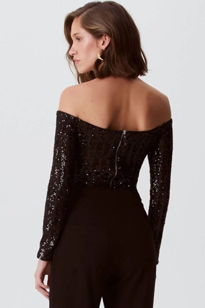 Imagem de Body Milena Preto Le Blog