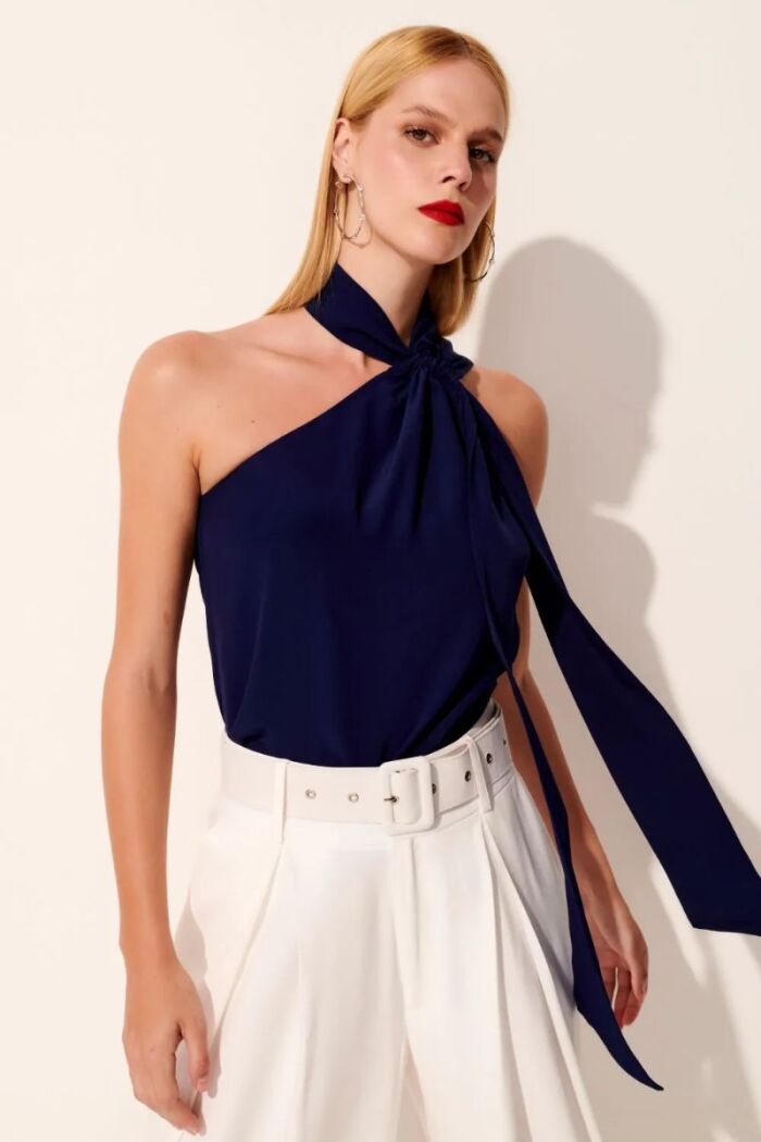 Imagem de Blusa Hannah Azul Le Blog