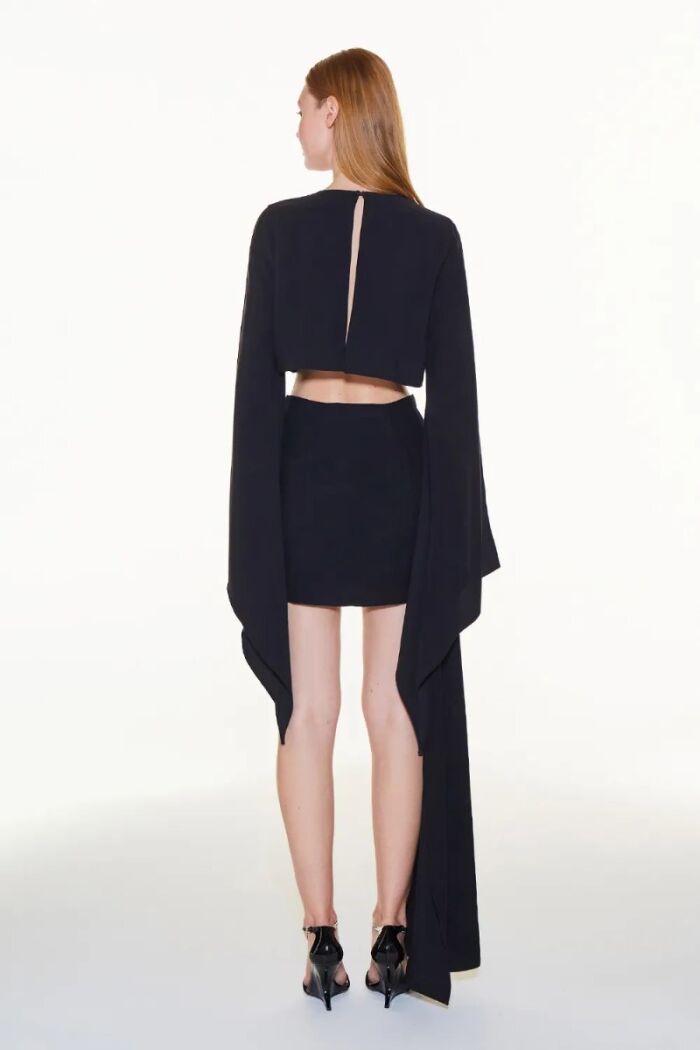 Imagem de Cropped Manga Longa Fluida Zen