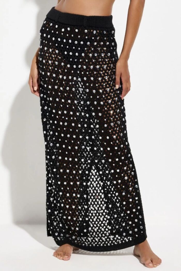 Imagem de Saia Iris Preta Le Blog