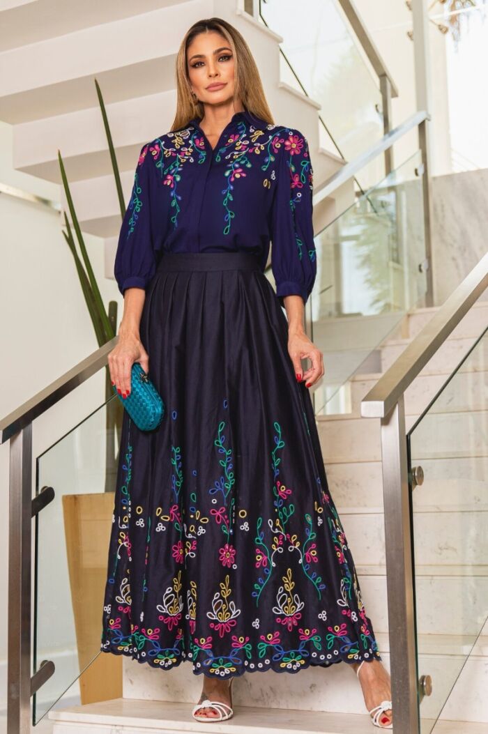 Imagem de Isa Saia Longa Marie Mercié