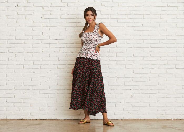 Imagem de Blusa Floral Aquarella