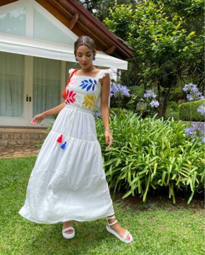 Imagem de Vestido Floral Aquarella