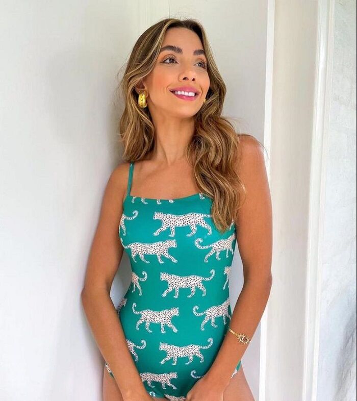 Imagem de Body Maiô Leopardo Aquarella