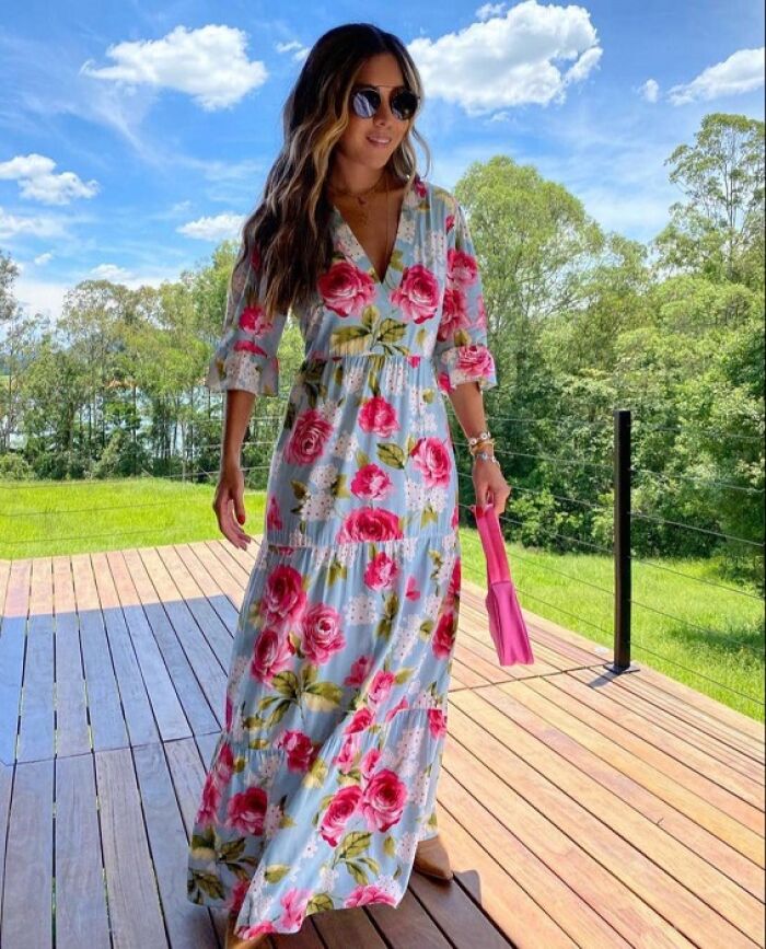 Imagem de Vestido Longo Floral Lulu