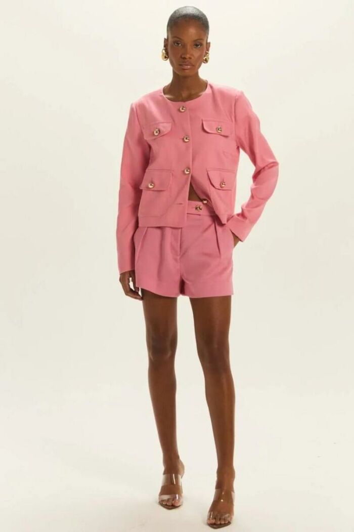 Imagem de Shorts Nelly Rosa Bela Le Blog