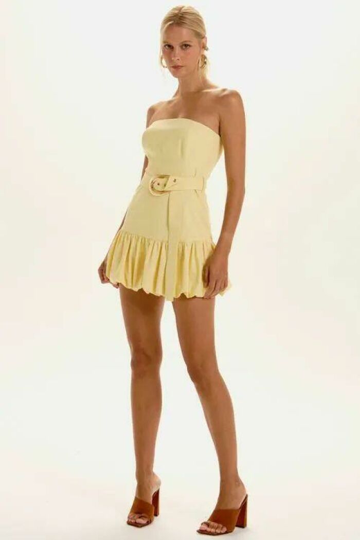 Imagem de Vestido Tânia Amarelo Light Le Blog