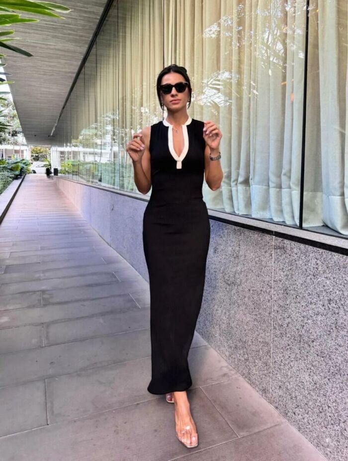 Imagem de Vestido Paula Preto Cloude