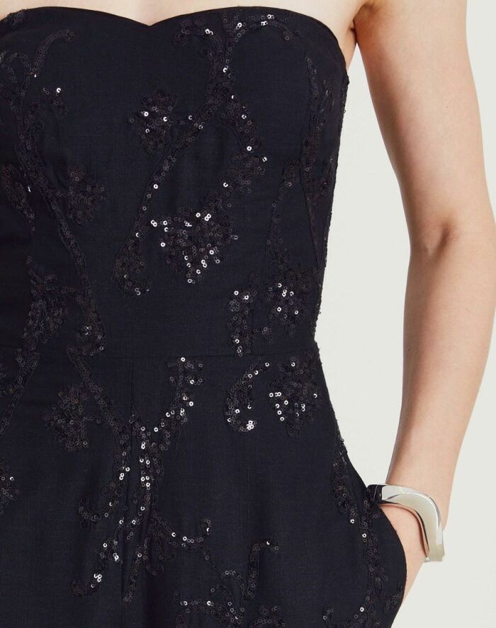 Imagem de Macacão Analu Preto Amissima