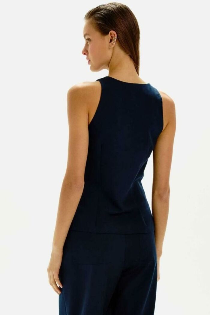 Imagem de Colete Vivian Azul Marinho Le Blog