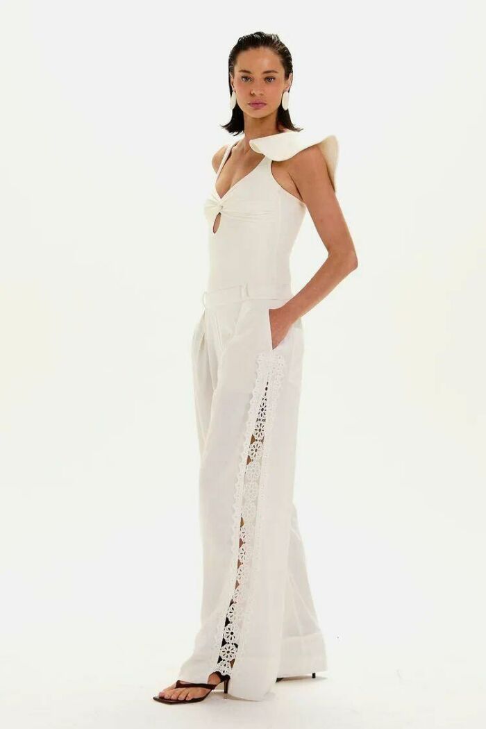 Imagem de Calça Francine Off White Le Blog