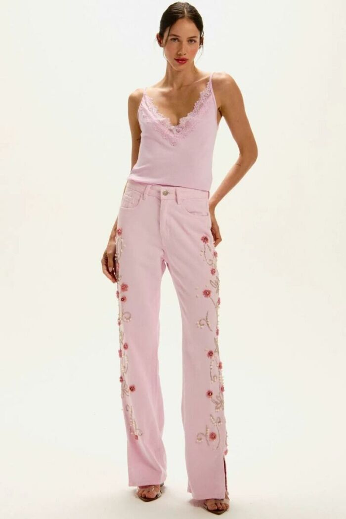 Imagem de Regata Olga Rosa Delicate Le Blog