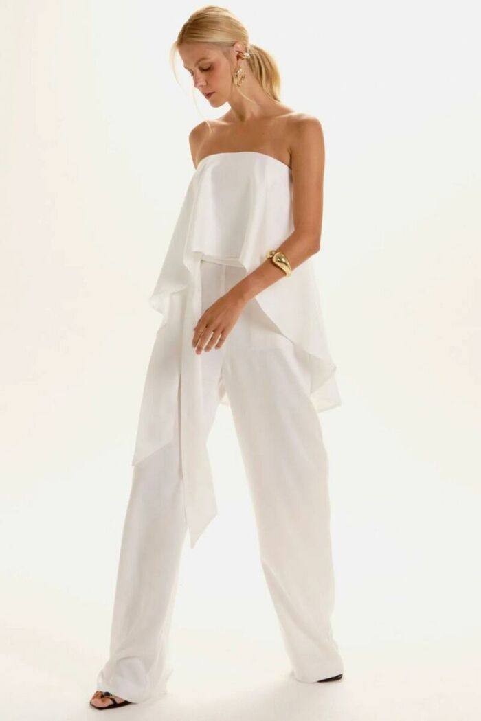 Imagem de Macacão Katia Off White Le Blog