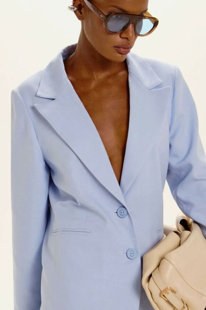 Imagem de Blazer Tânia Azul Moody Le Blog