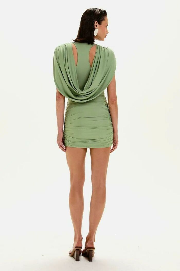 Imagem de Vestido Marina Verde Mineral Le Blog