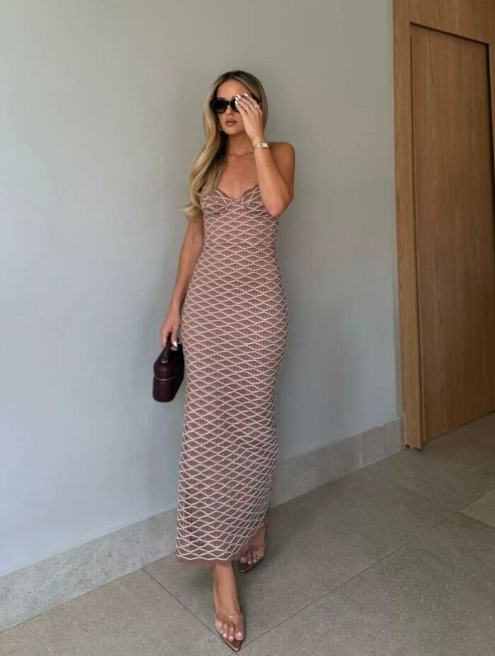 Imagem de Vestido Maria Marrom Cloude