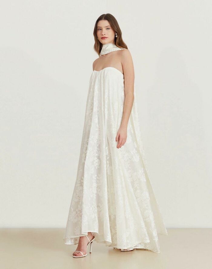 Imagem de Vestido Helen Branco Amissima