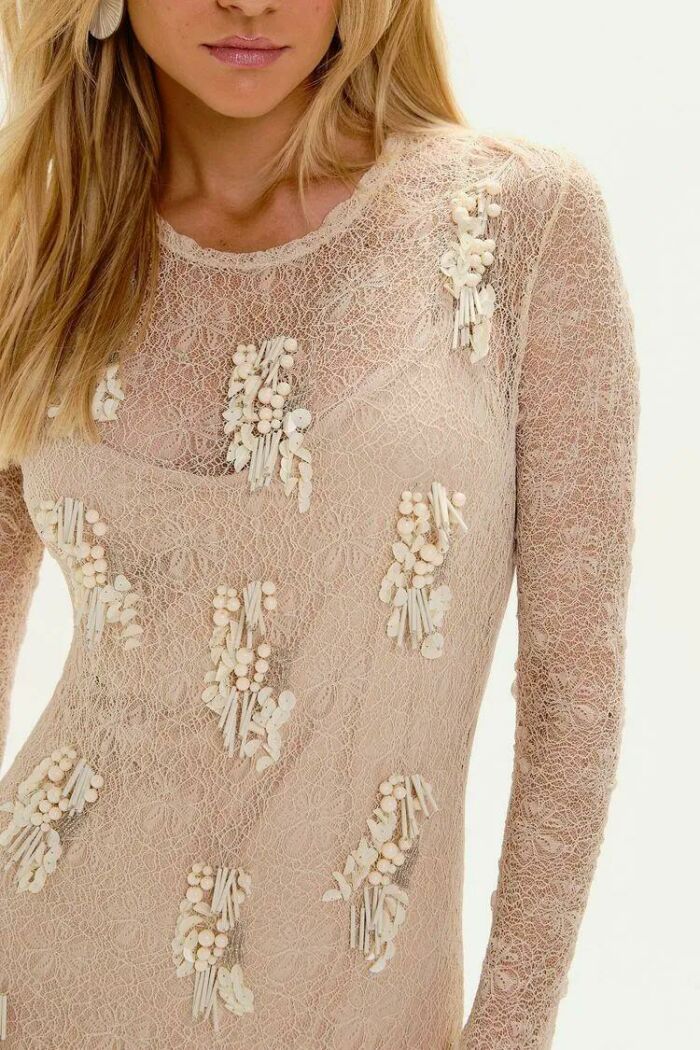 Imagem de Vestido Iza Natural Le Blog