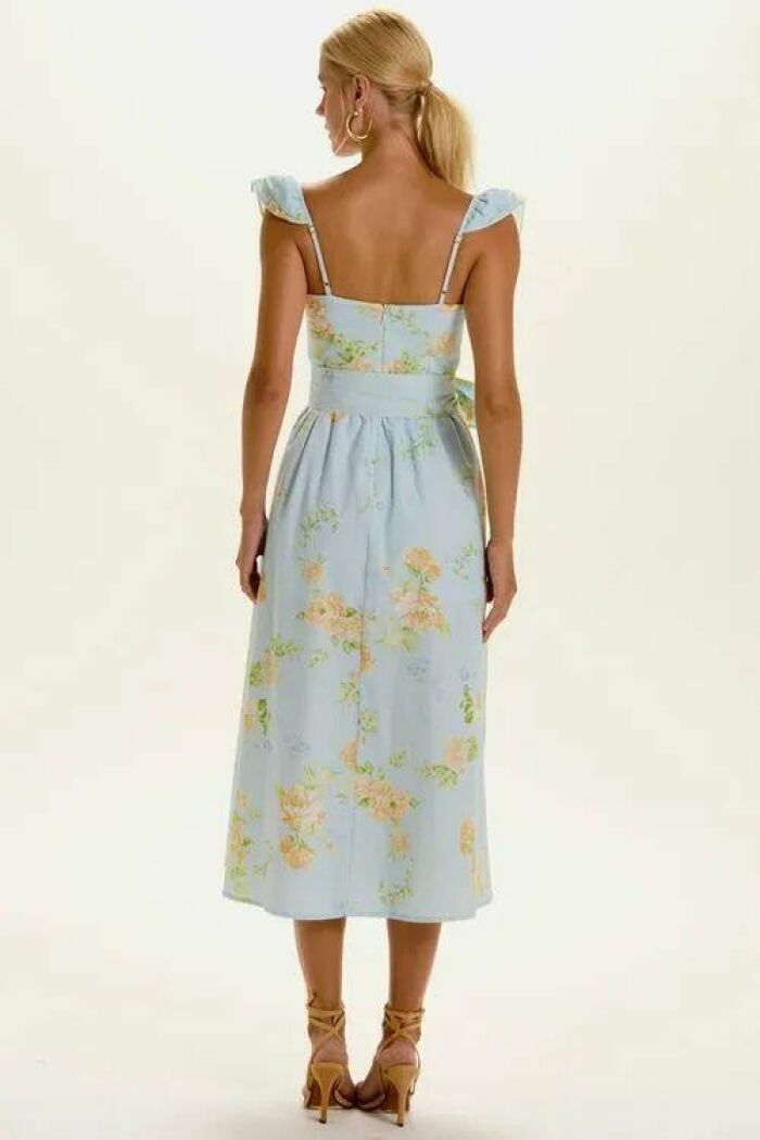 Imagem de Vestido Mídi Luna Ice Flower Le Blog