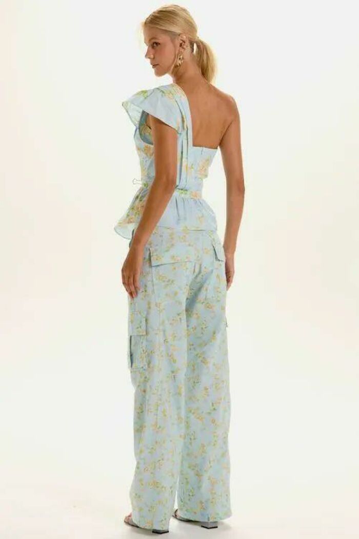 Imagem de Calça Estampada Luna Mini Ice Flower Le Blog