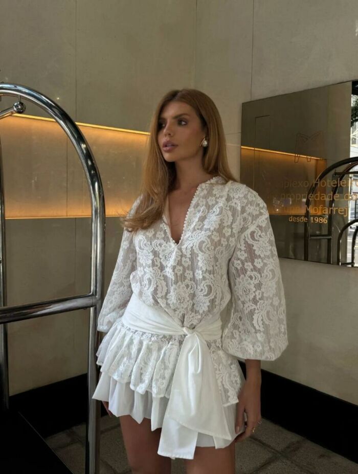 Imagem de Vestido Cássia Off White Cloude